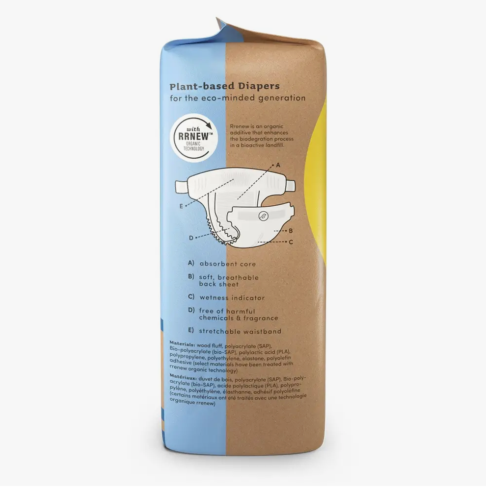 Package of Nest Disposable Diapers