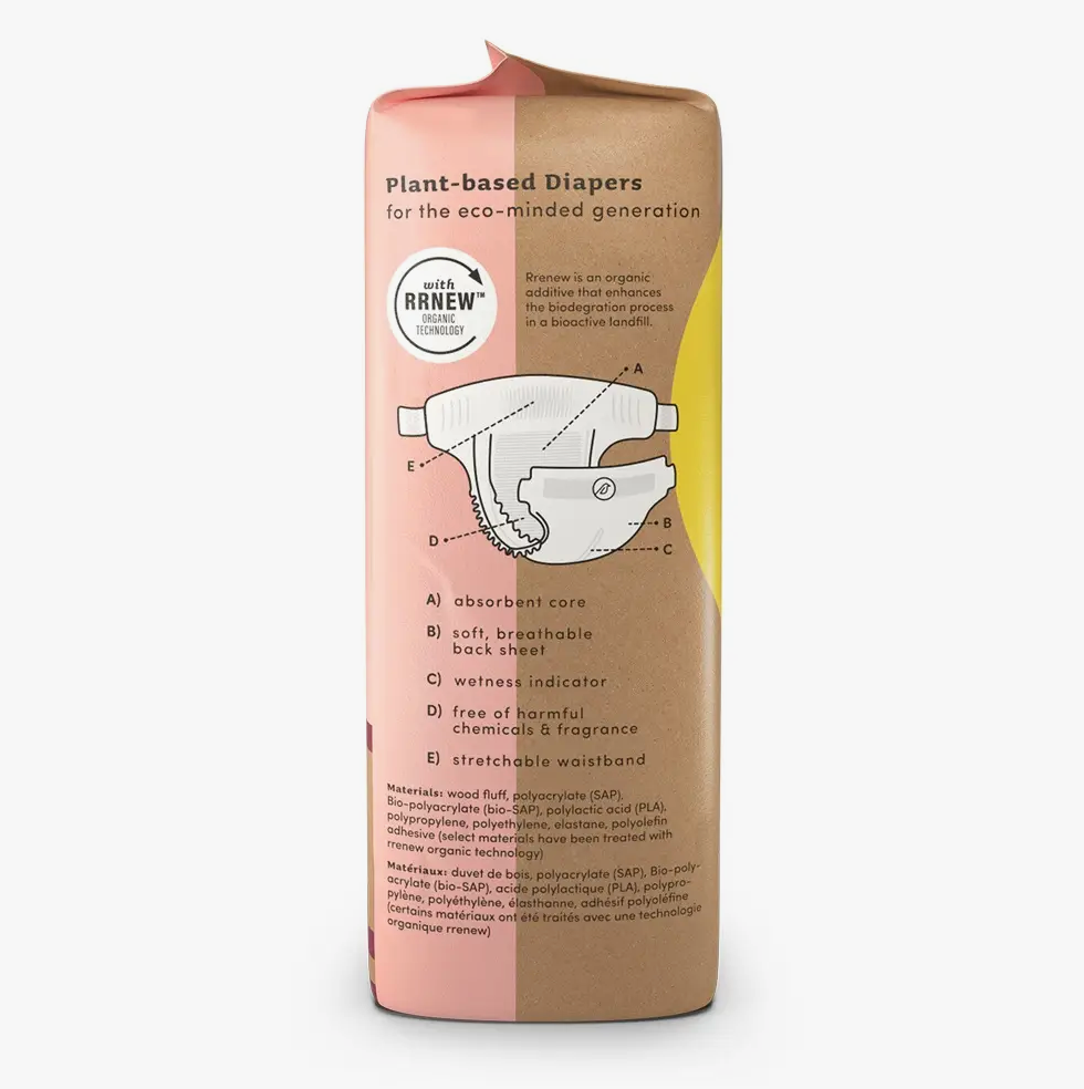 Package of Nest Disposable Diapers