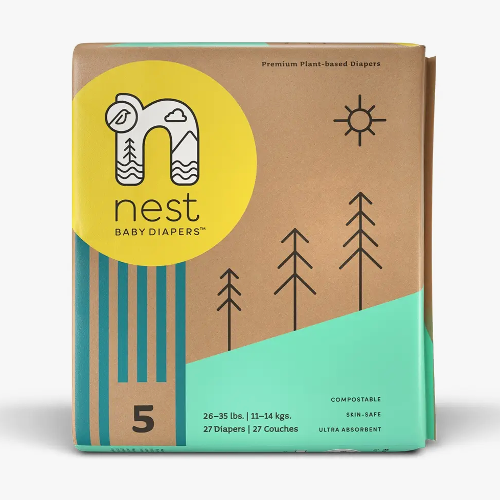 Package of Nest Disposable Diapers