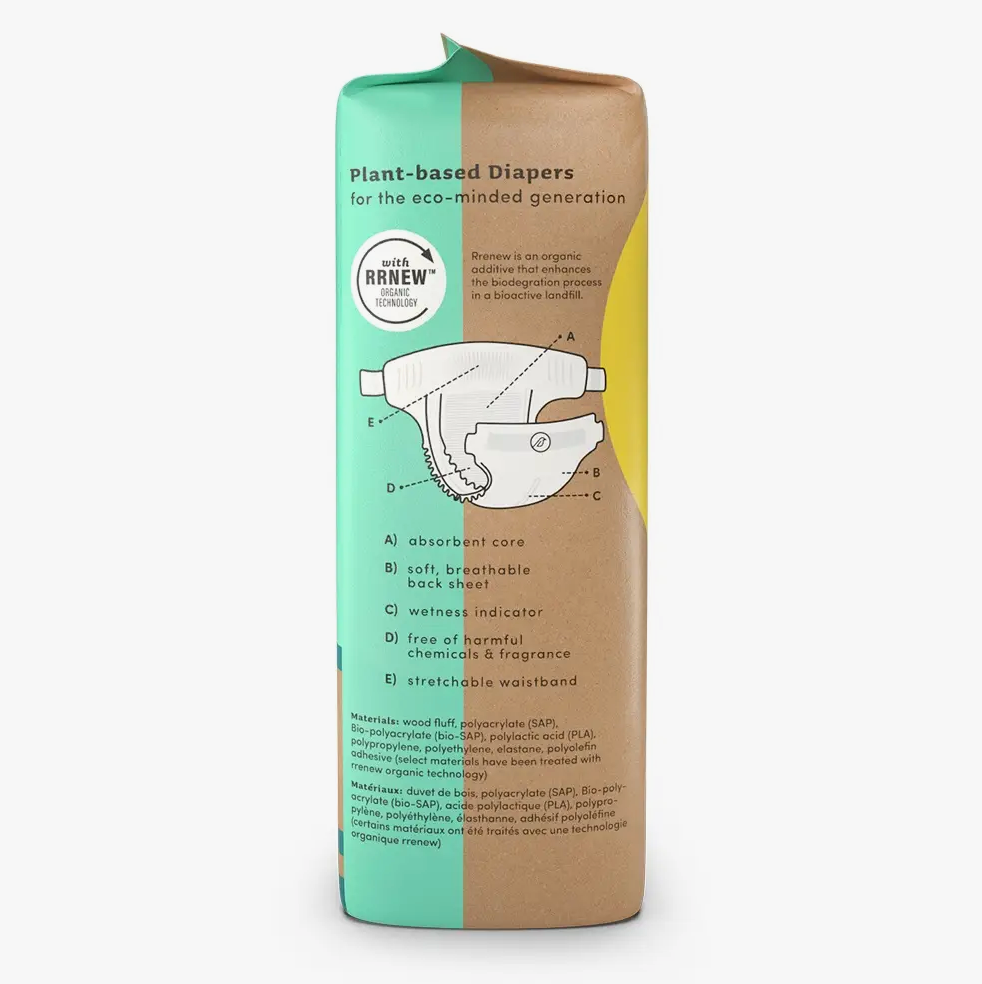 Package of Nest Disposable Diapers