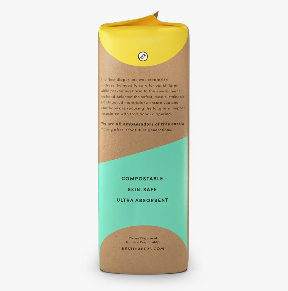 Package of Nest Disposable Diapers